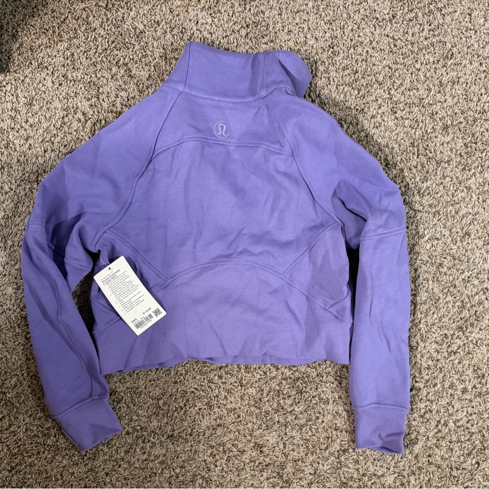 NWT Lululemon Scuba Oversized Funnel Jacket - XS/S Lavender - Picture 4 of 4